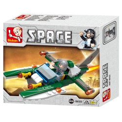 Space aircraft bouwset